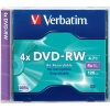 Диск DVD+RW Verbatim 4.7Gb 4x Jewel