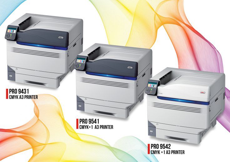 Серия OKI Pro принтеры с белым и прозрачными тонерами для рынка коммерческой печати