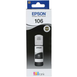 Чернила Epson 106 C13T00R140 для L7160/L7180 фото-черный