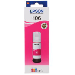 Чернила Epson 106 C13T00R340 для L7160/L7180 пурпурный