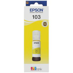 Чернила Epson 103 C13T00S44A (yellow) для L1110/3100/3101/3110/3150/3151 65 мл.