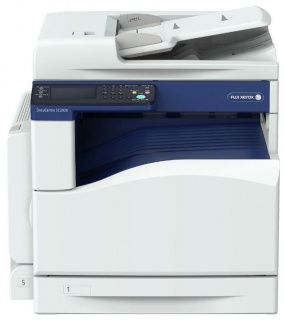 Копир-принтер-сканер-факс Xerox DocuCentre SC2020 DADF полноцветный (А3, до 20 стр. ч/б и цв. А4, дуплексный автоподатчик на 110 листов, Ethernet 100BASE-TX / 10BASE-T, USB 2.0 ,Лоток 1: 60–90 г/м2, Обходной лоток: 60–216 г/м2, Лоток 2 (дополнительный): 60–256 г/м2, PCL5 (е), PCL6, сканер 600х600)