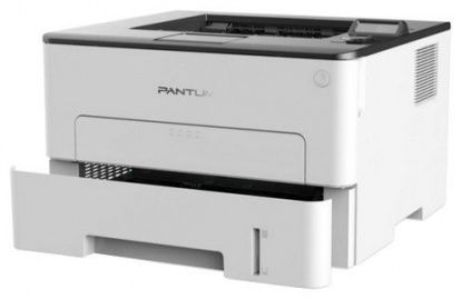 Принтер Pantum P3300DN (принтер лазерный, ч/б, А4, 33 стр/мин, сетевой, дуплекс, 1200x1200 dpi, 256Мб, лоток 250л, USB, черный)