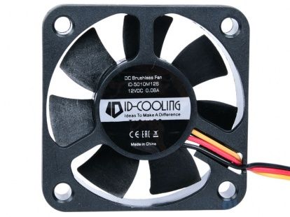 Вентилятор ID-Cooling NO-5010-SD/3pin+molex (50×50×10 мм ,4500об/мин,12VDC)