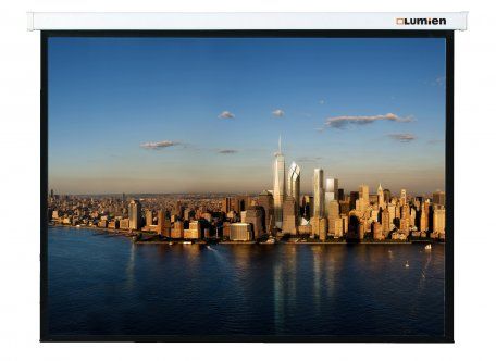 Экран настенный Lumien Master Picture 206х274 см (раб.область 198х266 см) Matte White FiberGlass 4:3